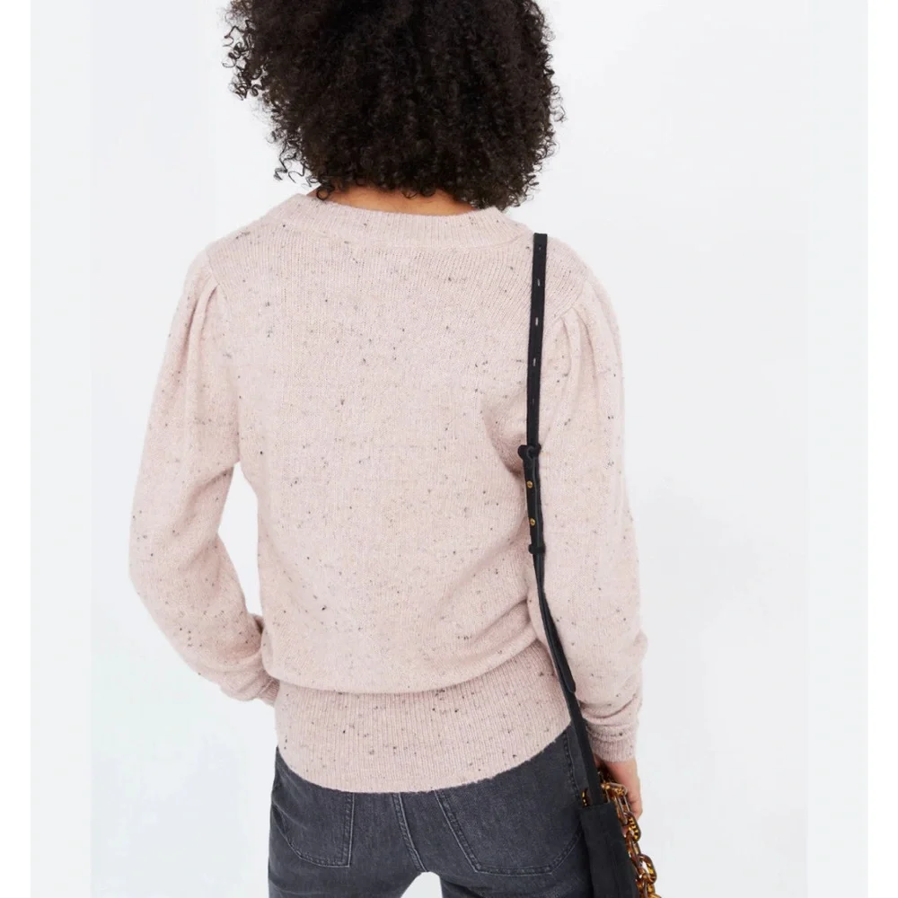 H1 Madewell‎ Donegal Westgate V-Neck Sweater in Coziest Yarn